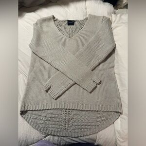 S Cliche’ light grey knitted sweater